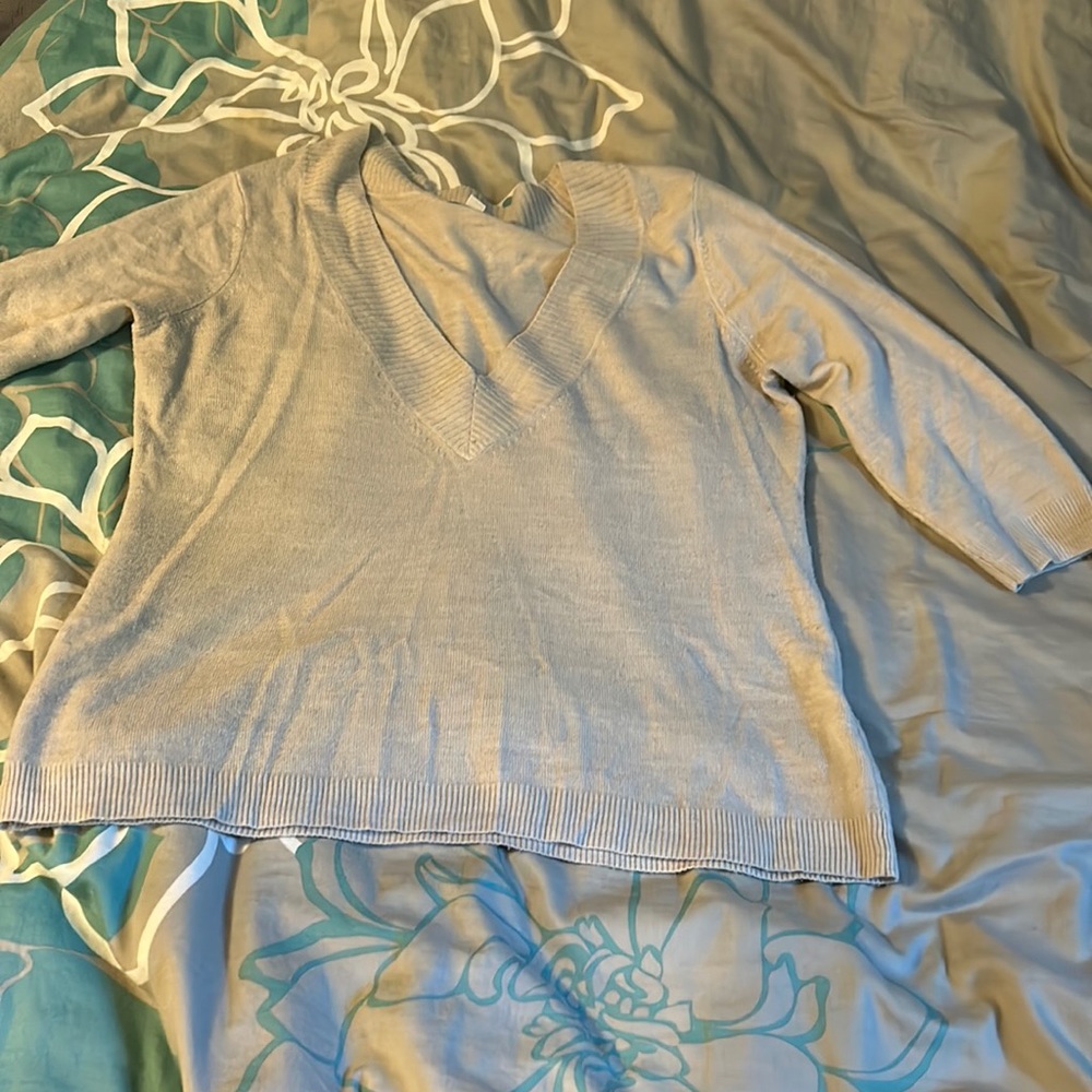 NY&C 3/4 sleeve sweater
